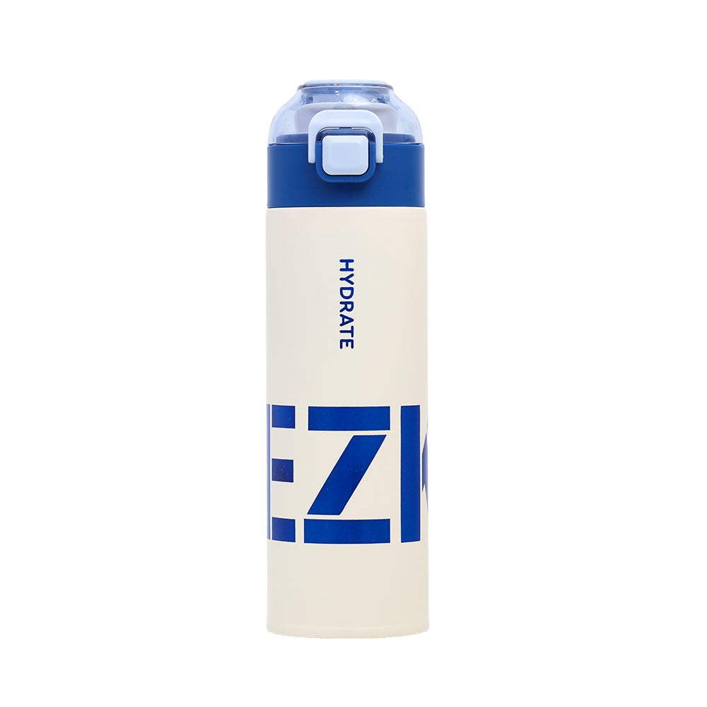 EAZY KIDS Insulated Travel Water Bottle - Blue, 550ml