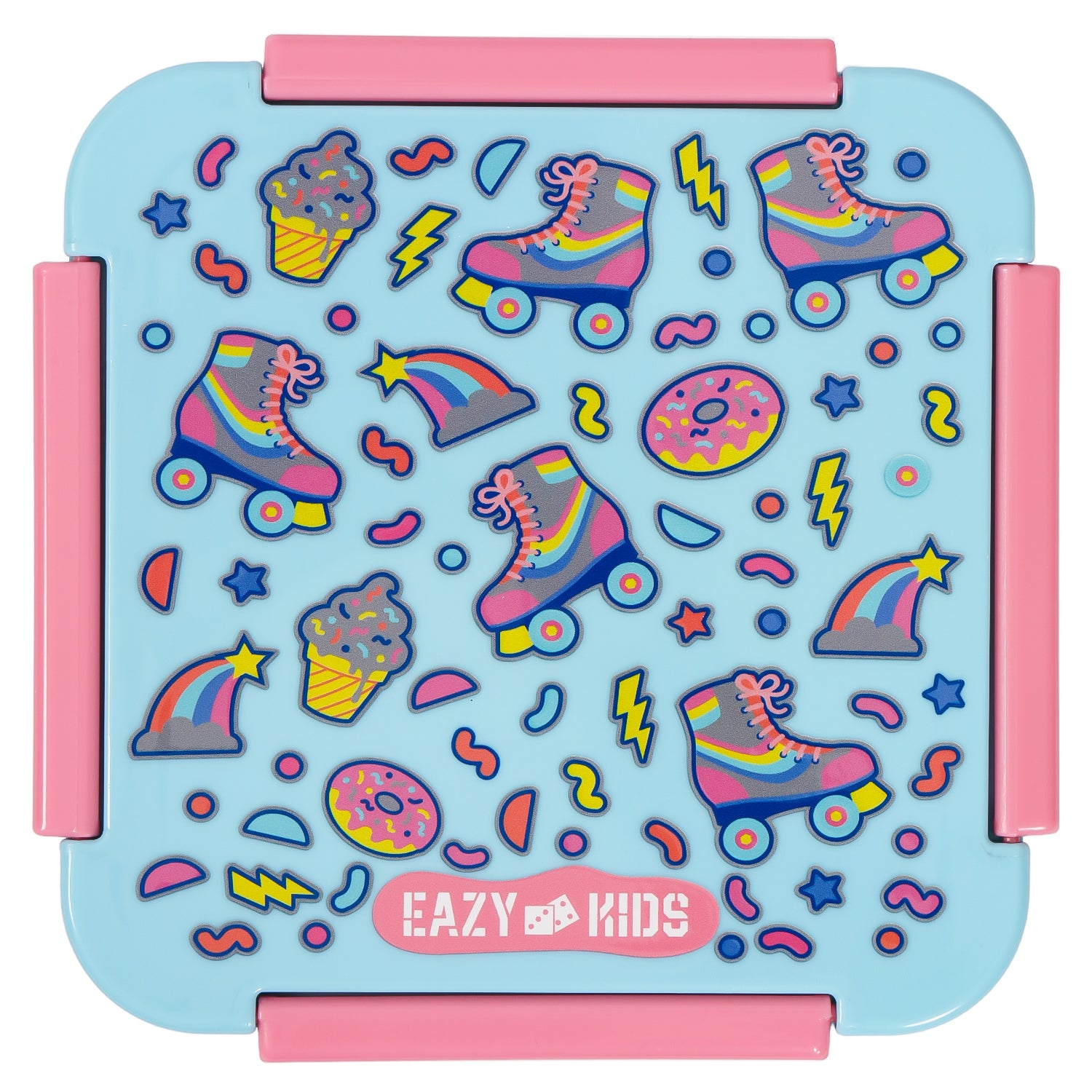 EAZY KIDS Lunch Box, Gen Z Skater - Blue, 650ml