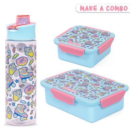 EAZY KIDS Lunch Box, Gen Z Skater - Blue, 650ml