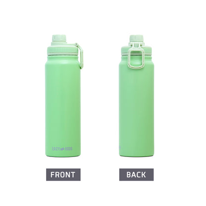 EAZY KIDS Insulated Tracking Water Bottle - Green, 800ml