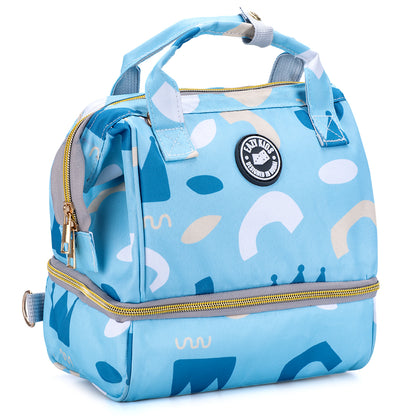 EAZY KIDS Bento Vibes Lunch Bag - Blue