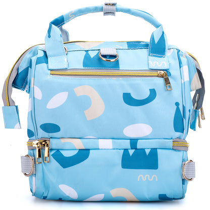 EAZY KIDS Bento Vibes Lunch Bag - Blue