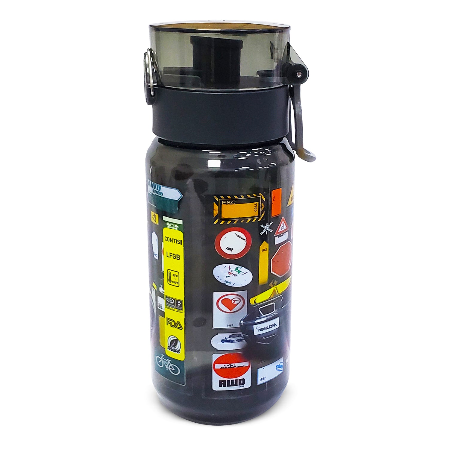 EAZY KIDS Water Bottle 500ml - Black