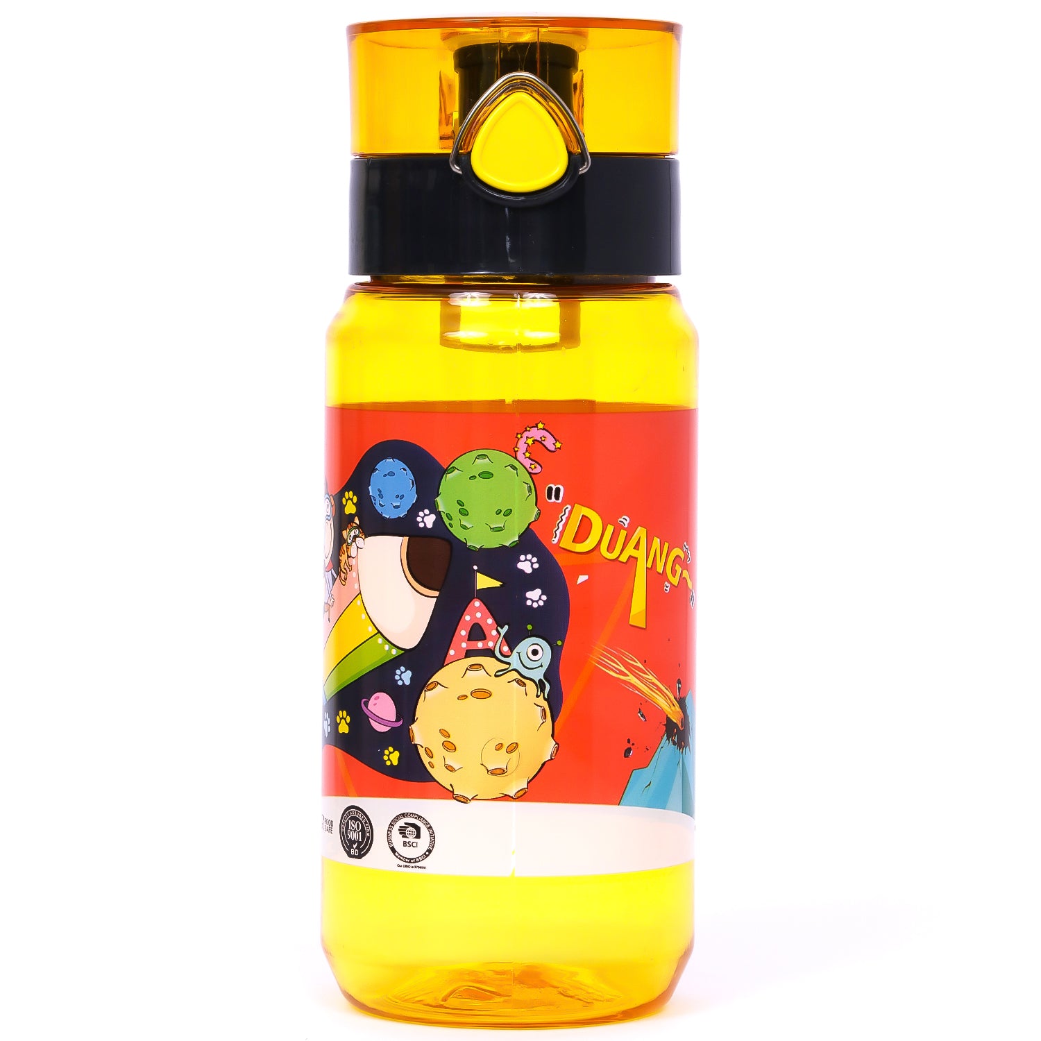 EAZY KIDS Water Bottle 500ml Yellow