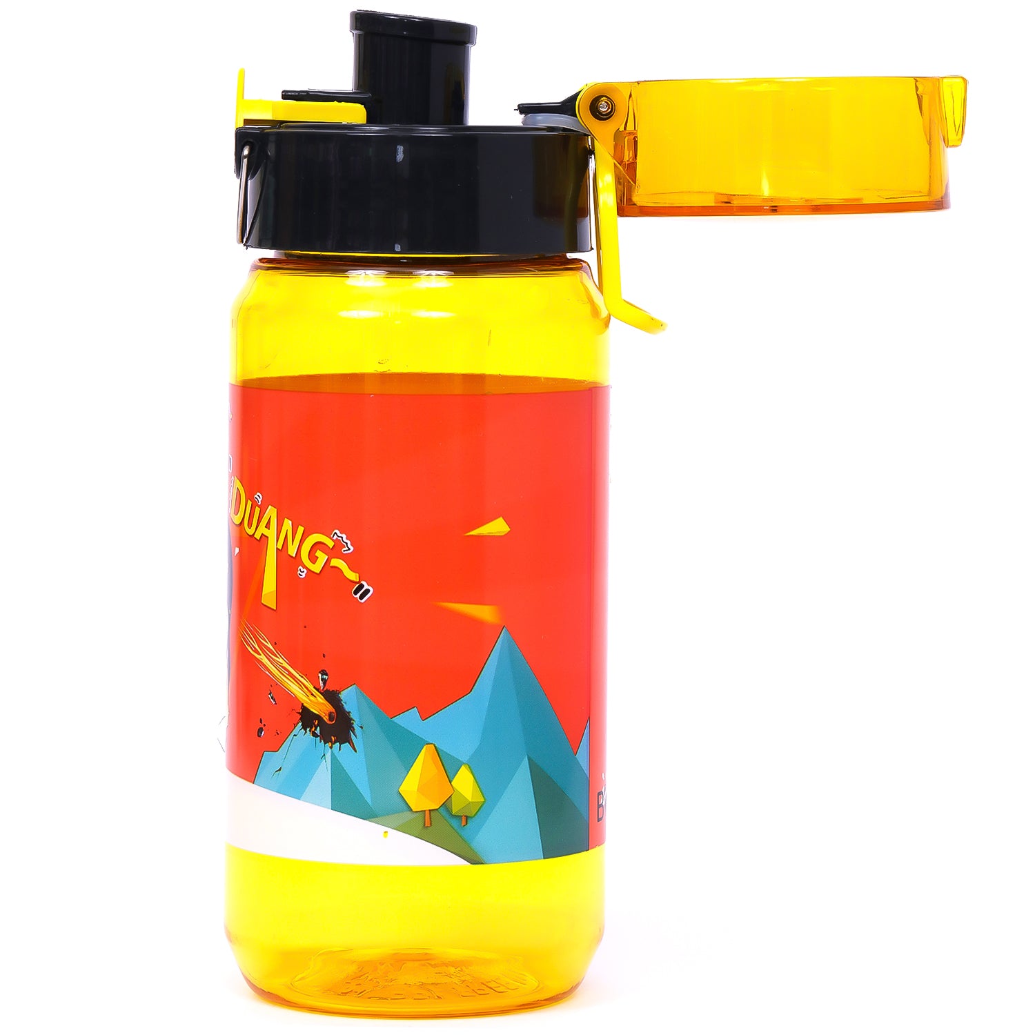 EAZY KIDS Water Bottle 500ml Yellow