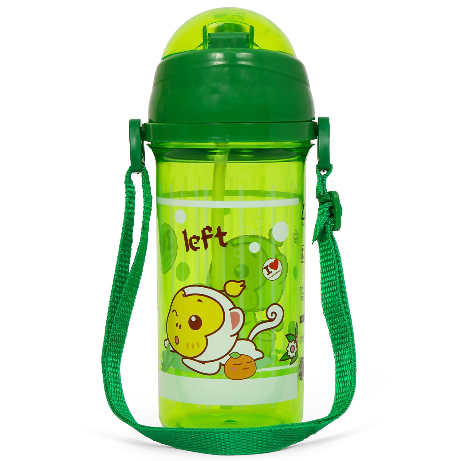 EAZY KIDS Water Bottle 600ml - Green