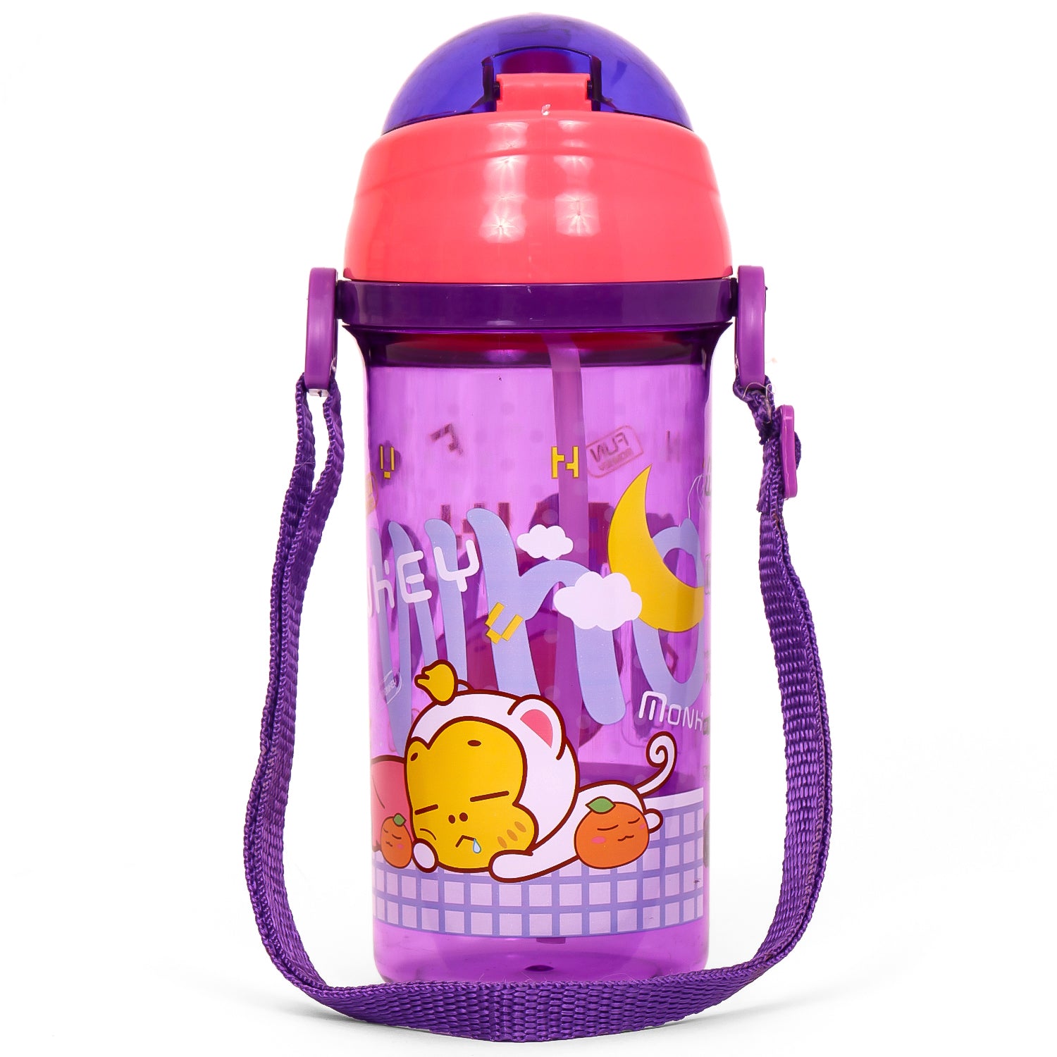 EAZY KIDS Water Bottle 600ml - Purple