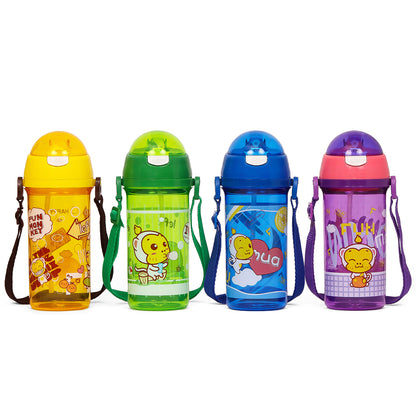 EAZY KIDS Water Bottle 600ml - Purple