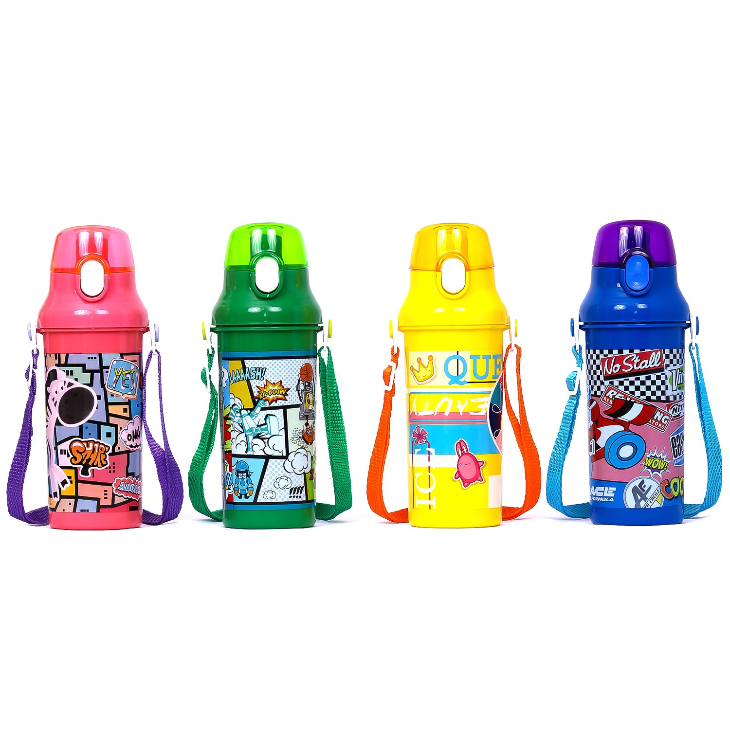 EAZY KIDS Water Bottle 600ml - Blue