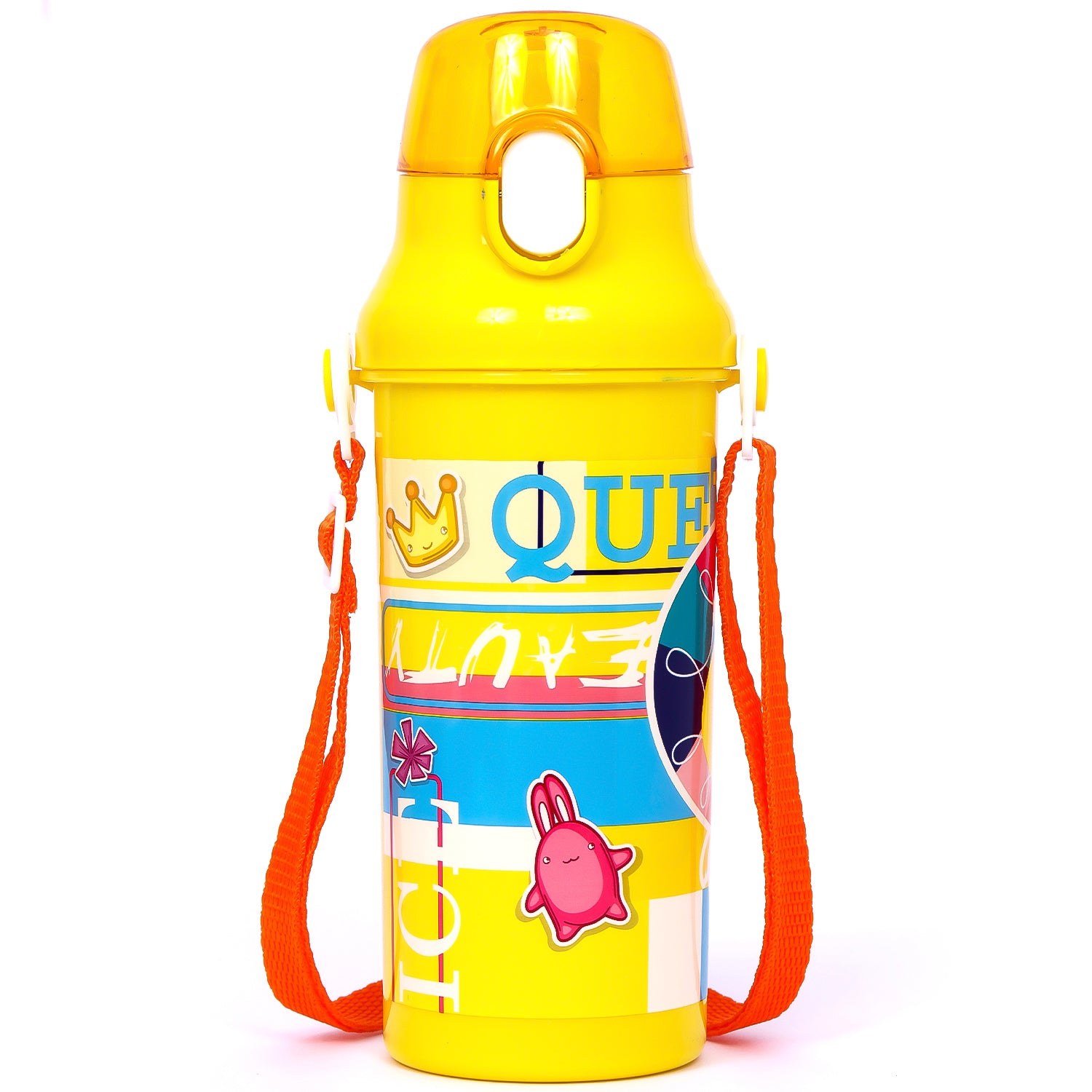 EAZY KIDS Water Bottle 600ml - Yellow