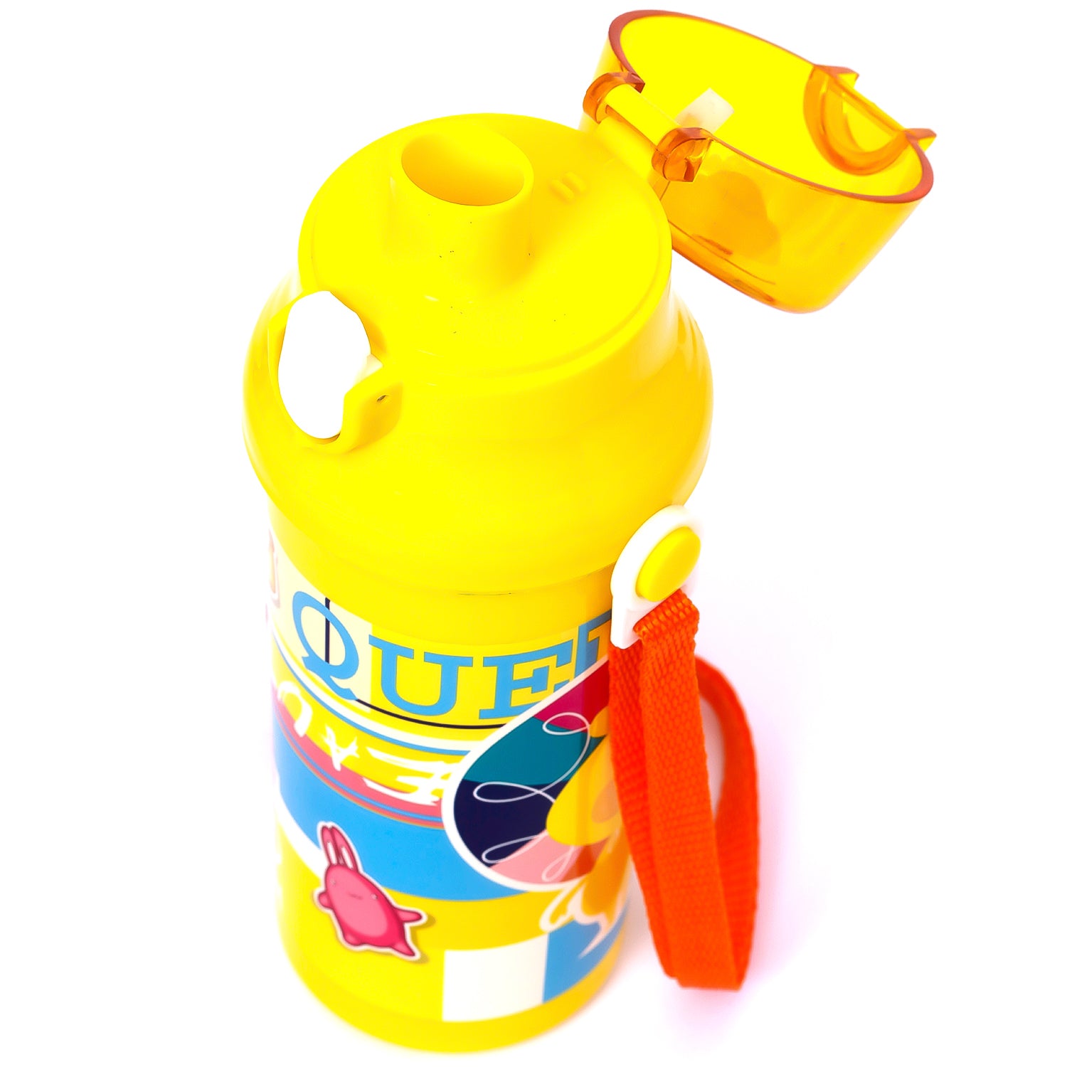 EAZY KIDS Water Bottle 600ml - Yellow
