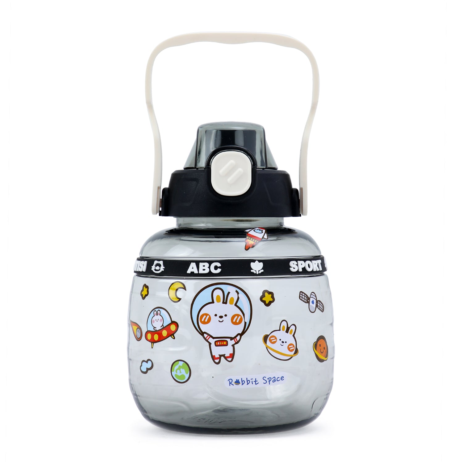 EAZY KIDS Water Bottle 800ml - Black