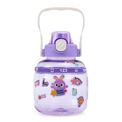 EAZY KIDS Water Bottle 800ml - Purple