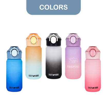 EAZY KIDS Water Bottle 500ml wt Handle - Purple