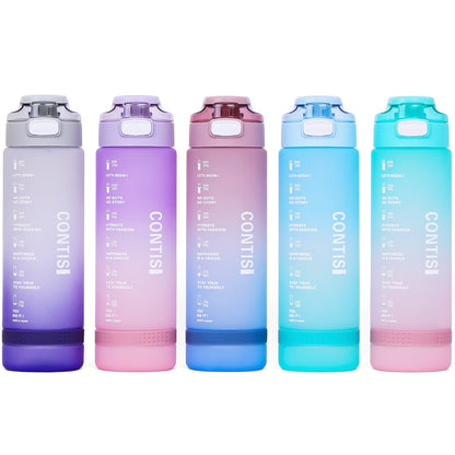 EAZY KIDS Water Bottle 1000ml - Lilac