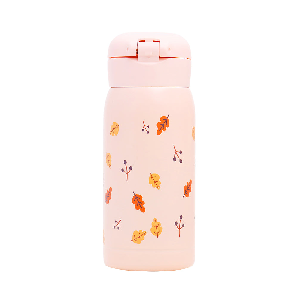 EAZY KIDS Insulated School Water Bottle - Pink, 350ml