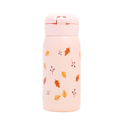 EAZY KIDS Insulated School Water Bottle - Pink, 350ml