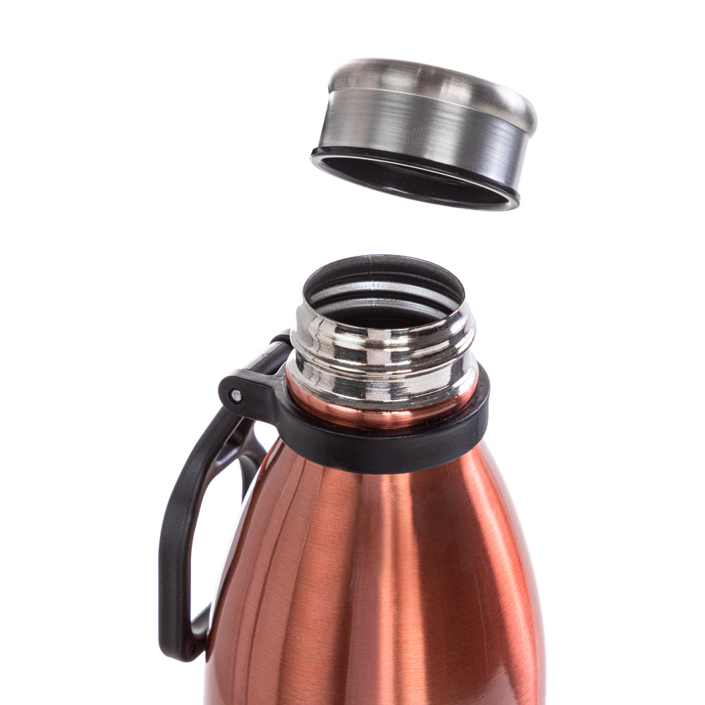 EAZY KIDS Steel Water Bottle, 1150ml Copper