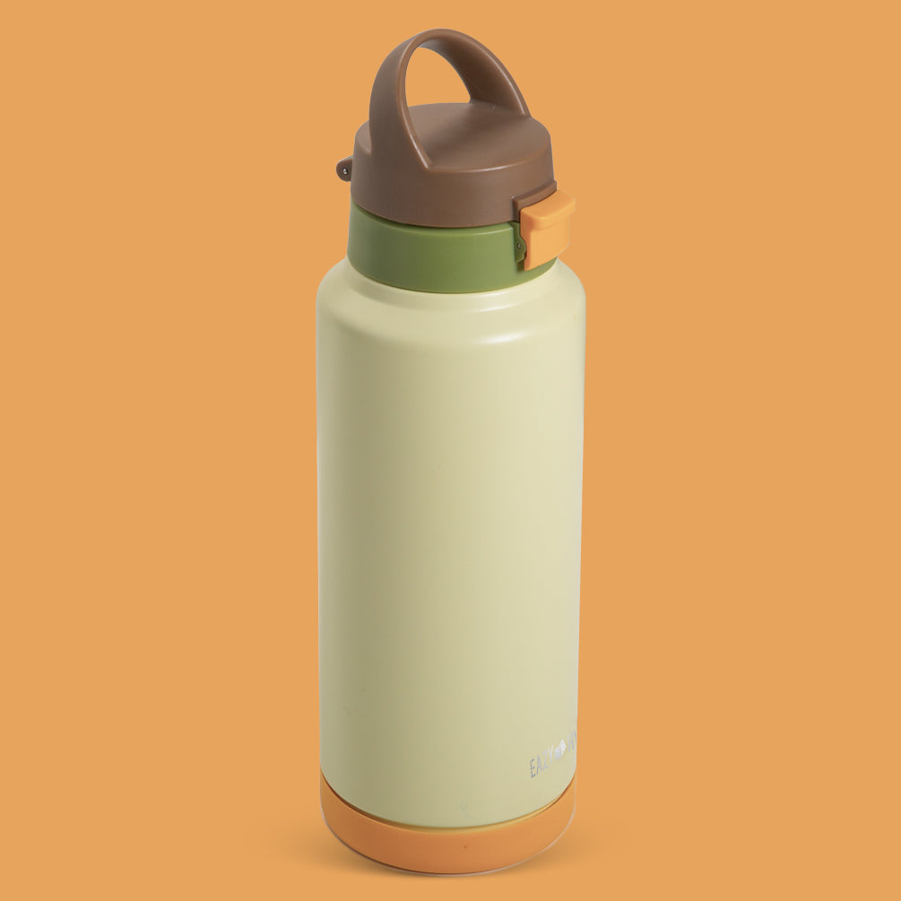 EAZY KIDS Vacuum Insulated Water Bottle Refresh, 950ml Green
