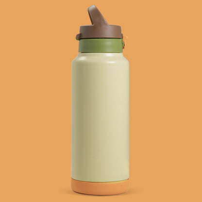 EAZY KIDS Vacuum Insulated Water Bottle Refresh, 950ml Green