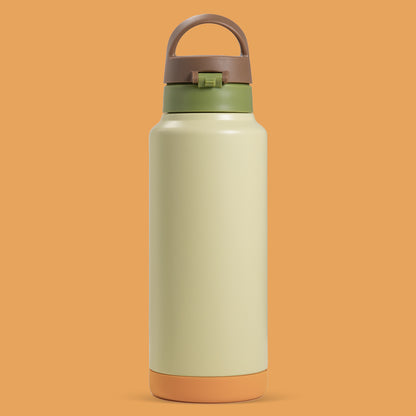 EAZY KIDS Vacuum Insulated Water Bottle Refresh, 950ml Green