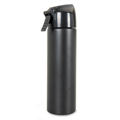 Eazy Kids - Insulated Stainless Steel Water Bottle w/Spray , 640ml Black