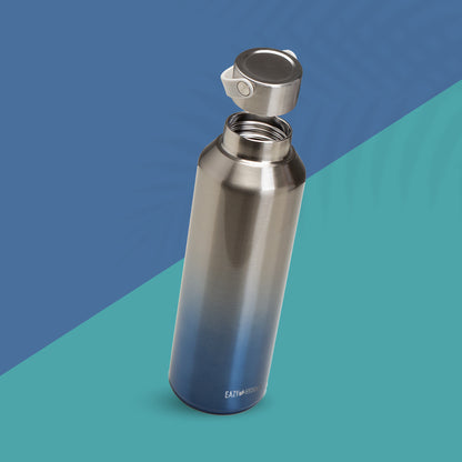 EAZY KIDS Stainless Steel Water Bottle, 710ml Silver