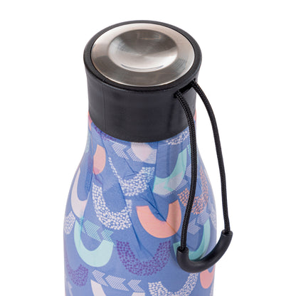 EAZY KIDS Steel Water Bottle, 760ml Half Moon