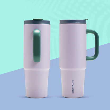 EAZY KIDS Insulated Travel Tumbler, 900ml White