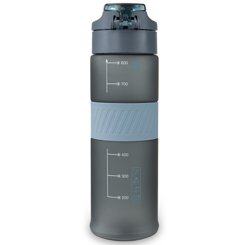 Eazy Kids Tritan Water Bottle 850ml with Spout Lid & Handle - Storm Navy