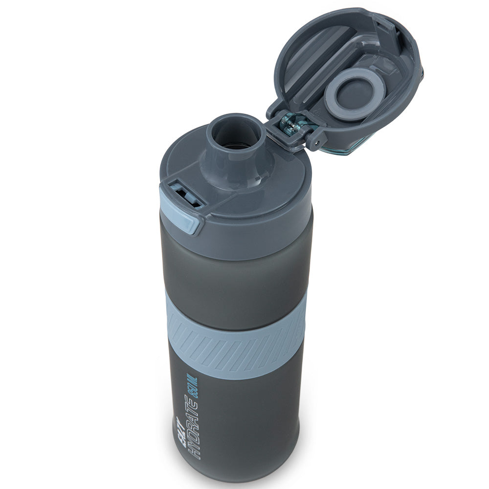 Eazy Kids Tritan Water Bottle 850ml with Spout Lid & Handle - Storm Navy