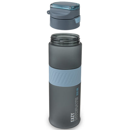 Eazy Kids Personalized Tritan Water Bottle 850ml with Spout Lid & Handle - Storm Navy