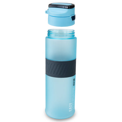 Eazy Kids Tritan Water Bottle 850ml with Spout Lid & Handle - Ice Blue Blast