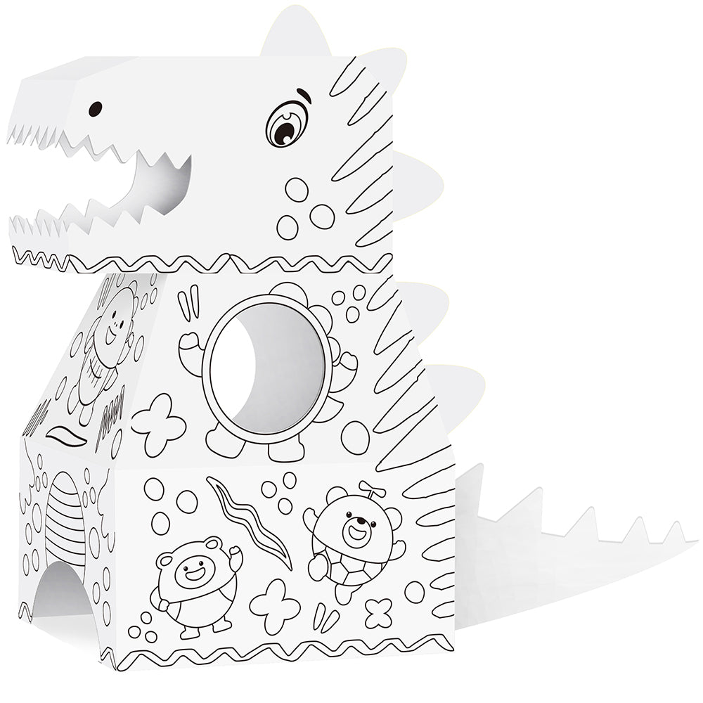EAZY KIDS - DIY Doodle Coloring Wearable Dinosaur