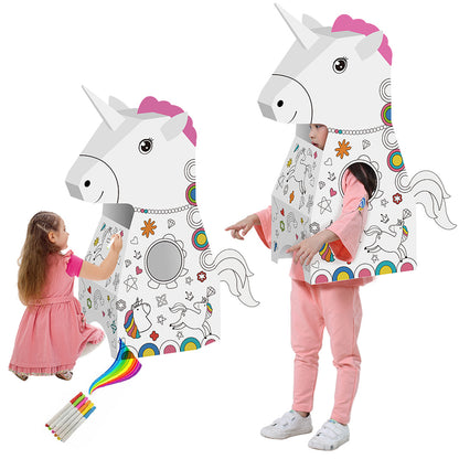 EAZY KIDS - Doodle Art & Craft Coloring Wearable Unicorn