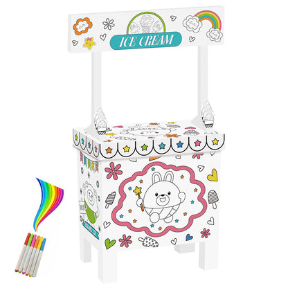 EAZY KIDS - Doodle Art and Craft Coloring Ice Cream Shop
