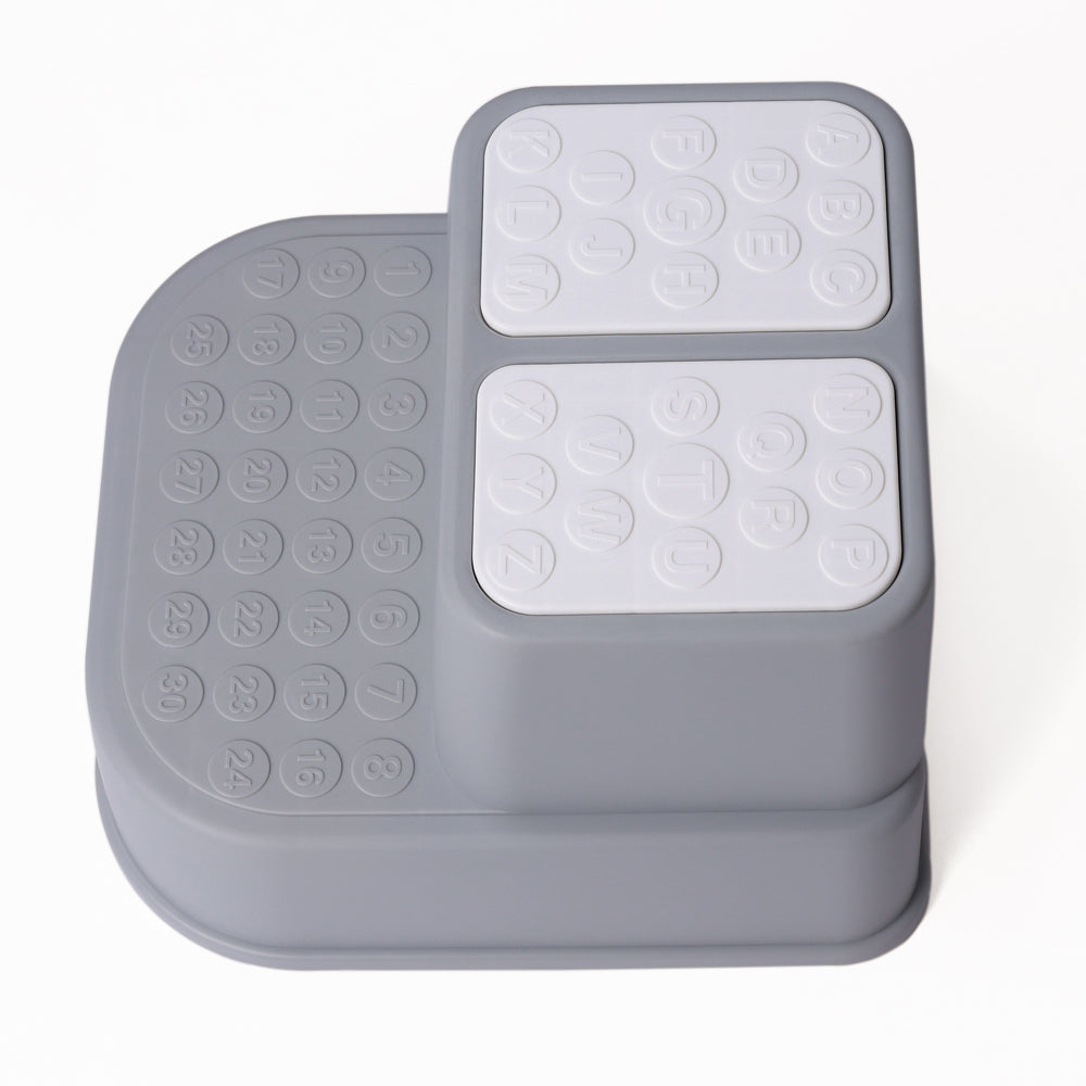 EAZY KIDS - Step Stool - Grey
