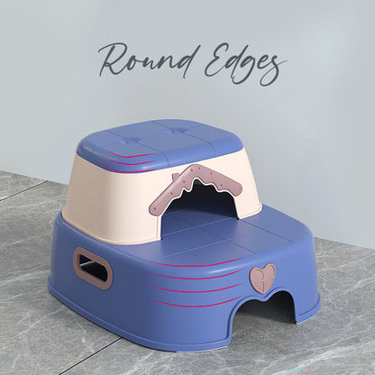 EAZY KIDS 2 - in - 1 Step Stool - Blue