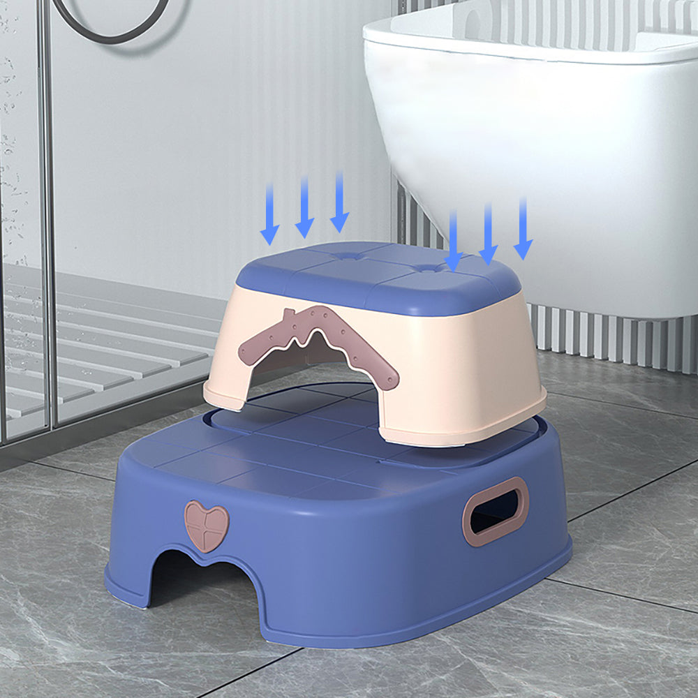 EAZY KIDS 2 - in - 1 Step Stool - Blue