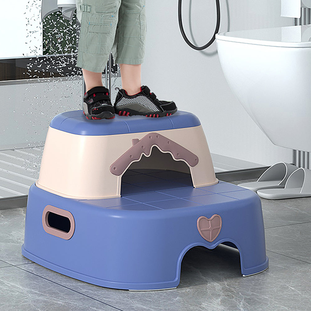 EAZY KIDS 2 - in - 1 Step Stool - Blue