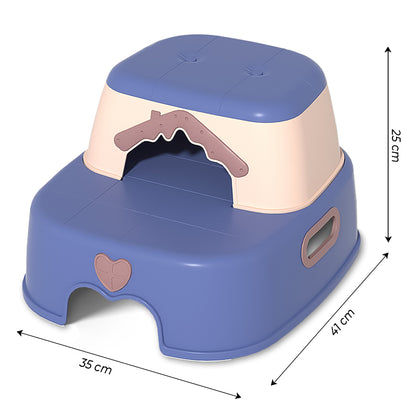 EAZY KIDS 2 - in - 1 Step Stool - Blue