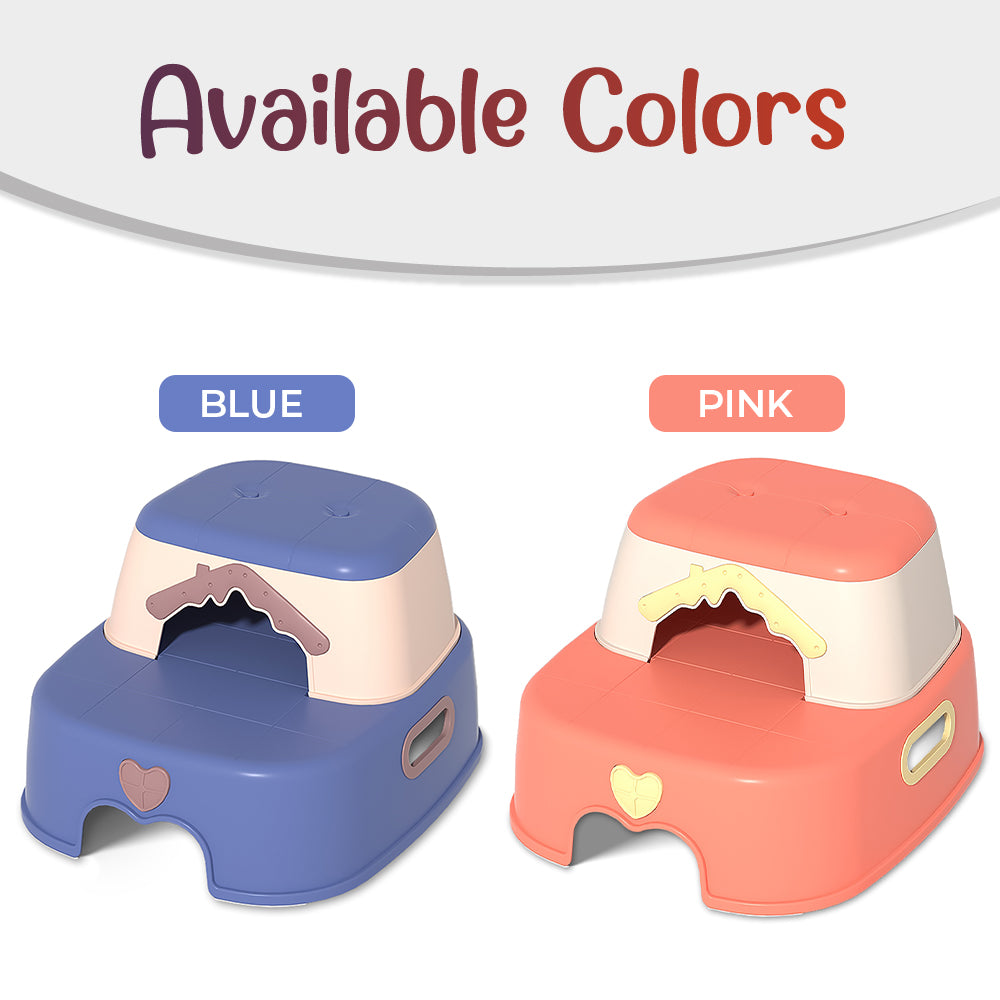 EAZY KIDS 2 - in - 1 Step Stool - Pink