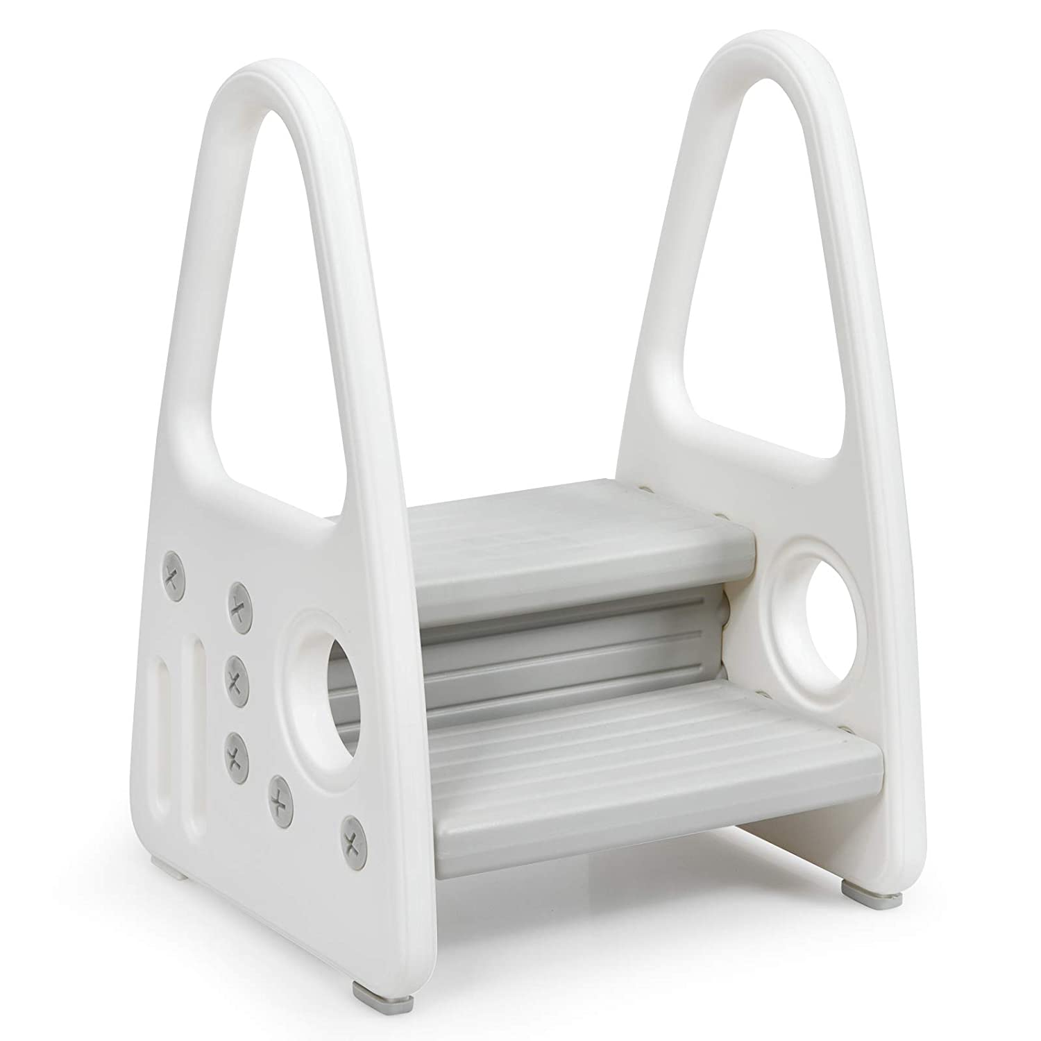 EAZY KIDS 2 Step Stool - Grey