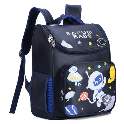 EAZY KIDS Astronaut School bag - Blue