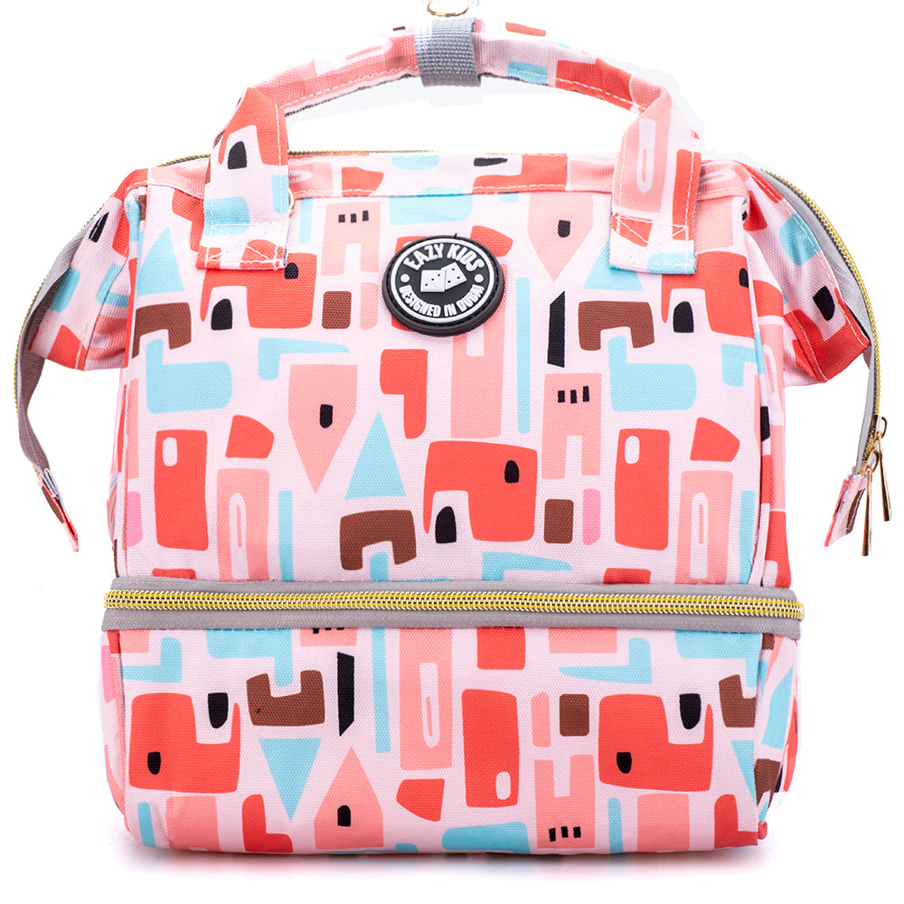 EAZY KIDS Bento Vibes Lunch Bag - Pink