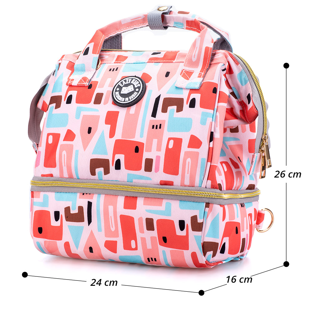 EAZY KIDS Bento Vibes Lunch Bag - Pink