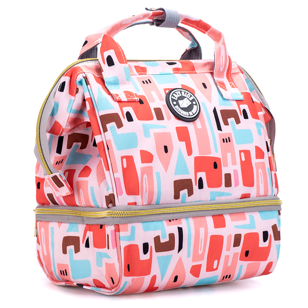 EAZY KIDS Bento Vibes Lunch Bag - Pink