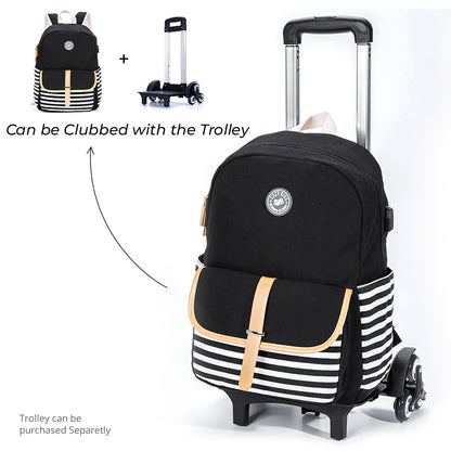 EAZY KIDS Classic School Bag - Black