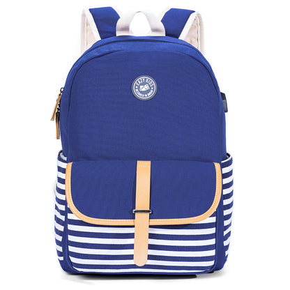 EAZY KIDS Classic School Bag - Blue