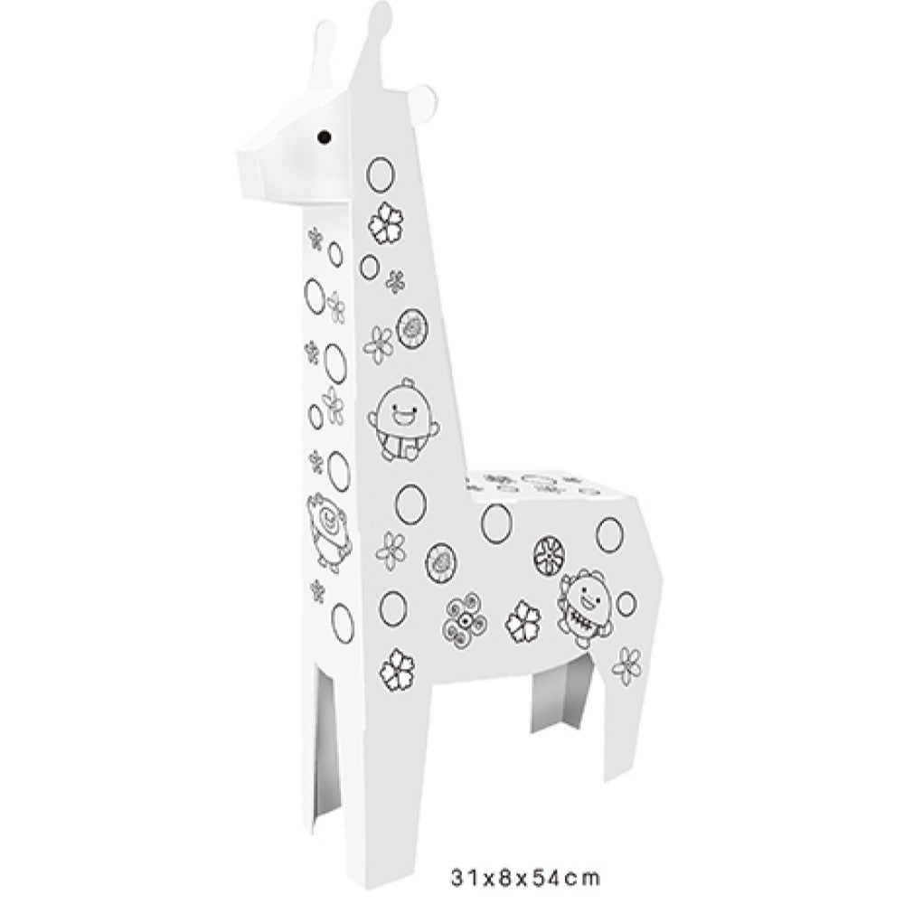 EAZY KIDS DIY Doodle Coloring Giraffe